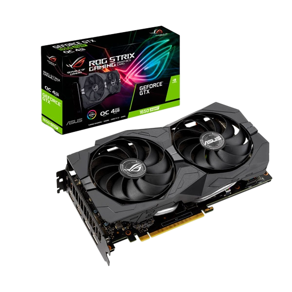 Asus ROG Strix GeForce GTX1650 Super OC 4GB GD6 Gráfica Asus ROG Strix GeForce GTX1650 Super OC 4GB GD6 Gráfica