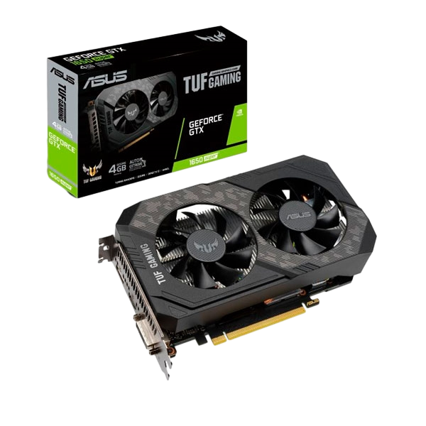 Asus TUF Gaming GeForce GTX1650 Super 4GB GDDR6 Gráfica Asus TUF Gaming GeForce GTX1650 Super 4GB GDDR6 Gráfica