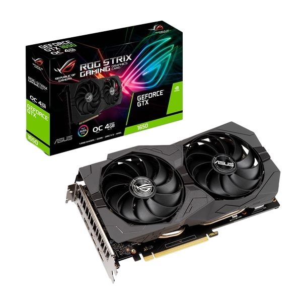 Asus ROG Strix GeForce GTX1650 OC 4GB GD6  Gráfica Asus ROG Strix GeForce GTX1650 OC 4GB GD6  Gráfica