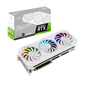 Asus ROG Strix GeForce RTX3070 OC White 8GB GDDR6 Gráfica Asus ROG Strix GeForce RTX3070 OC White 8GB GDDR6 Gráfica