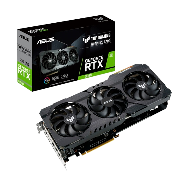 Asus TUF Gaming GeForce RTX3060 12GB GDDR6  Gráfica Asus TUF Gaming GeForce RTX3060 12GB GDDR6  Gráfica