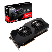 Asus Dual Radeon RX6700 XT 12GB GDDR6 Tarjeta Gráfica AMD Asus Dual Radeon RX6700 XT 12GB GDDR6 Tarjeta Gráfica AMD