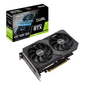 Asus Dual GeForce RTX3060 OC 12GB GDDR6 LHR  Gráfica