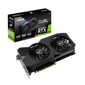 Asus Dual GeForce RTX3060 Ti OC 8GB GDDR6 LHR  Gráfica