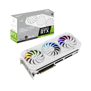 Asus ROG Strix GeForce RTX3070 White 8GB GDDR6 LHR Gráfica Asus ROG Strix GeForce RTX3070 White 8GB GDDR6 LHR Gráfica