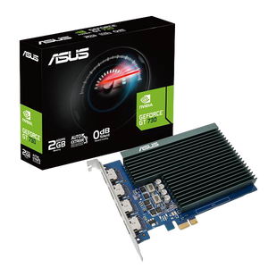 Asus GeForce GT730 4x HDMI 2GB GDDR5 Tarjeta Gráfica Nvidia Asus GeForce GT730 4x HDMI 2GB GDDR5 Tarjeta Gráfica Nvidia