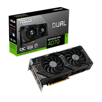 Asus Dual GeForce RTX 4070 12GB GDDR6X DLSS3  Tarjeta Gráfica Nvidia