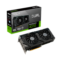 Asus Dual GeForce RTX 4070 OC 12GB GDDR6X DLSS3 Tarjeta Gráfica Nvidia Asus Dual GeForce RTX 4070 OC 12GB GDDR6X DLSS3 Tarjeta Gráfica Nvidia