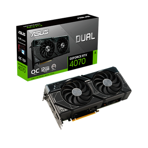 Asus Dual GeForce RTX 4070 OC 12GB GDDR6X DLSS3  Tarjeta Gráfica Nvidia