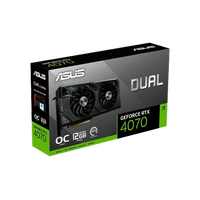 Asus Dual GeForce RTX 4070 OC 12GB GDDR6X DLSS3 Tarjeta Gráfica Nvidia Asus Dual GeForce RTX 4070 OC 12GB GDDR6X DLSS3 Tarjeta Gráfica Nvidia