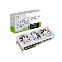 Asus ROG Strix GeForce RTX 4090 White 24GB GDDR6X DLSS3 Tarjeta Gráfica Nvidia Asus ROG Strix GeForce RTX 4090 White 24GB GDDR6X DLSS3 Tarjeta Gráfica Nvidia