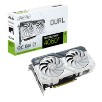 Asus Dual GeForce RTX 4060 Ti OC White 8GB GDDR6 DLSS3 Tarjeta Gráfica Nvidia Asus Dual GeForce RTX 4060 Ti OC White 8GB GDDR6 DLSS3 Tarjeta Gráfica Nvidia