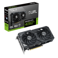 Asus Dual GeForce RTX 4060 Ti OC 8GB GDDR6 DLSS3  Tarjeta Gráfica Nvidia