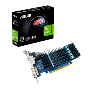 Asus GeForce GT 710 Evo Low Profile 2GB GDDR3  Tarjeta Gráfica Nvidia