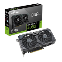 Asus Dual GeForce RTX4060 8GB GDDR6 DLSS3  Tarjeta Gráfica Nvidia