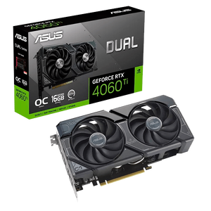 Asus Dual GeForce RTX4060 Ti OC 16GB GDDR6 DLSS3 Tarjeta  Gráfica Nvidia
