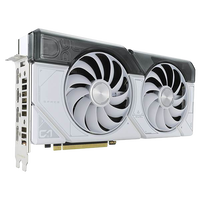 Asus Dual GeForce RTX 4070 Super White 12GB GDDR6X DLSS3  Tarjeta Gráfica Nvidia