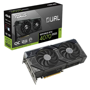 Asus Dual GeForce RTX 4070 Super OC 12GB GDDR6X DLSS3  Tarjeta Gráfica Nvidia