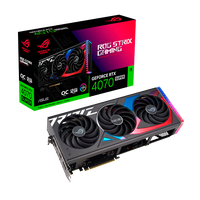 Asus ROG Strix GeForce RTX 4070 Super OC 12GB GDDR6X DLSS3 - Tarjeta Gráfica Nvidia