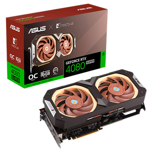 Asus Noctua GeForce RTX 4080 Super OC 16GB GDDR6X DLSS3  Tarjeta Gráfica Nvidia