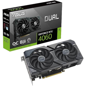 Asus Dual GeForce RTX 4060 OC 8GB GDDR6 V2 DLSS3 Tarjeta Gráfica Nvidia Asus Dual GeForce RTX 4060 OC 8GB GDDR6 V2 DLSS3 Tarjeta Gráfica Nvidia