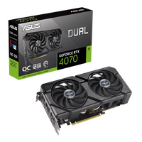 Asus Dual GeForce RTX 4070 OC Evo 12GB GDDR6X DLSS3  Tarjeta Gráfica Nvidia