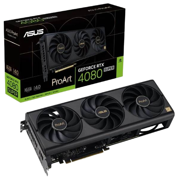 Asus ProArt GeForce RTX 4080 Super 16GB GDDR6X DLSS3 Tarjeta Gráfica Nvidia Asus ProArt GeForce RTX 4080 Super 16GB GDDR6X DLSS3 Tarjeta Gráfica Nvidia