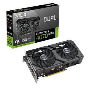 Asus Dual GeForce RTX 4070 Super OC EVO 12GB GDDR6X DLSS3  Tarjeta Gráfica Nvidia