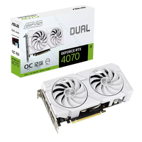 Asus Dual GeForce RTX 4070 OC Evo White 12GB GDDR6X DLSS3 Tarjeta Gráfica Nvidia Asus Dual GeForce RTX 4070 OC Evo White 12GB GDDR6X DLSS3 Tarjeta Gráfica Nvidia
