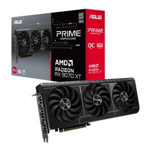 Asus Radeon RX 9070 XT Prime OC 16GB GDDR6 RDNA4  Tarjeta Gráfica AMD