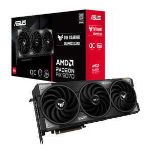Asus Radeon RX 9070 TUF Gaming OC 16GB GDDR6 RDNA4  Tarjeta Gráfica AMD