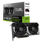 Asus GeForce RTX 5060 Ti Dual OC 8GB GDDR7 DLSS4  Tarjeta Gráfica Nvidia