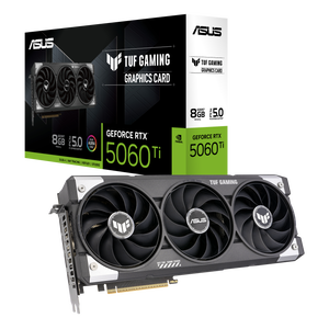 Asus GeForce RTX 5060 Ti TUF Gaming 8GB GDDR7 DLSS4  Tarjeta Gráfica Nvidia