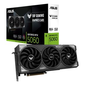 Asus GeForce RTX 5060 TUF Gaming 8GB GDDR7 DLSS4  Tarjeta Gráfica Nvidia