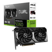 Asus GeForce RTX 5060 Dual 8GB GDDR7 DLSS4 Tarjeta Gráfica Nvidia Asus GeForce RTX 5060 Dual 8GB GDDR7 DLSS4 Tarjeta Gráfica Nvidia