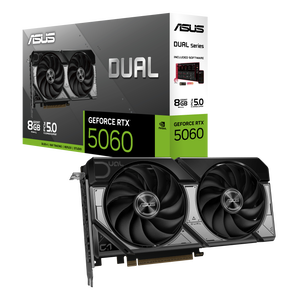 Asus GeForce RTX 5060 Dual 8GB GDDR7 DLSS4  Tarjeta Gráfica Nvidia