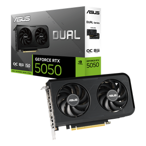 Asus GeForce RTX 5050 Dual OC 8GB GDDR6 DLSS4  Tarjeta Gráfica Nvidia