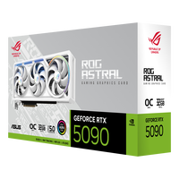 Asus GeForce RTX 5090 OC ROG Astral  White  32GB GDDR7 DLSS4  Tarjeta Gráfica Nvidia