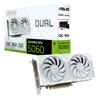 ASUS Dual RTX 5060 White OC | Tarjeta Gr&aacute;fica 8GB GDDR7