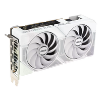 ASUS Dual RTX 5060 White OC  Tarjeta Gráfica 8GB GDDR7