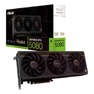 ASUS ProArt RTX 5080 OC  Tarjeta Gráfica 16GB GDDR7 