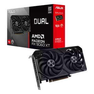 ASUS Dual RX 9060 XT Tarjeta Gráfica 16GB GDDR6 ASUS Dual RX 9060 XT Tarjeta Gráfica 16GB GDDR6