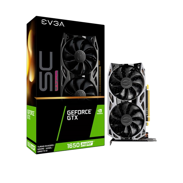 EVGA GeForce GTX1650 Super SC Ultra 4GB GD6  Gráfica EVGA GeForce GTX1650 Super SC Ultra 4GB GD6  Gráfica