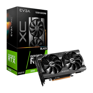 EVGA GeForce RTX3060 XC Black Gaming 12GB GDDR6  Gráfica