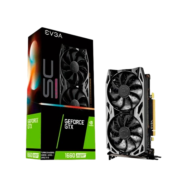 EVGA GeForce GTX1660 Super SC Ultra Gaming 6GB GDDR6  Gráfica EVGA GeForce GTX1660 Super SC Ultra Gaming 6GB GDDR6  Gráfica