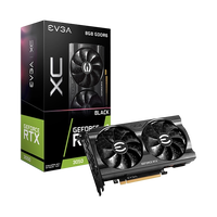 EVGA GeForce RTX3050 XC Black Gaming 8GB GDDR6 - Tarjeta Gráfica