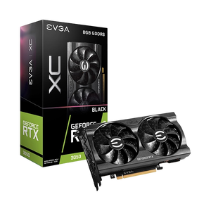EVGA GeForce RTX3050 XC Black Gaming 8GB GDDR6  Tarjeta Gráfica