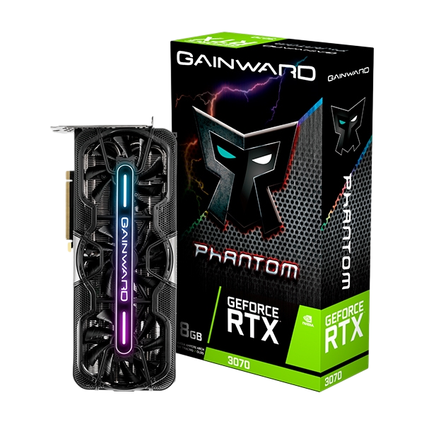 Gainward GeForce RTX3070 Phantom 8GB GDDR6  Gráfica Gainward GeForce RTX3070 Phantom 8GB GDDR6  Gráfica