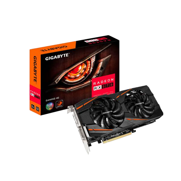 Gigabyte AMD Radeon RX570 Gaming 4GB  Grafica Gigabyte AMD Radeon RX570 Gaming 4GB  Grafica