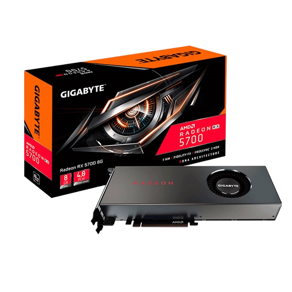 Gigabyte Radeon RX5700 8GB GD6 Gráfica Gigabyte Radeon RX5700 8GB GD6 Gráfica